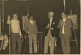 1979, festa con i artisti de Sann-a a-a "Generale"